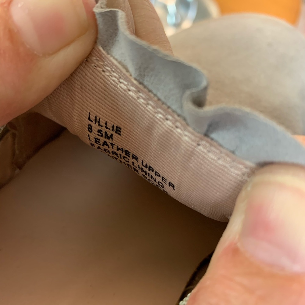 ♠️Kate Spade Lilly suede light gray slip-ons♠️ - Picture 5 of 7